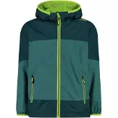 CMP KID JACKET FIX HOOD grün 164