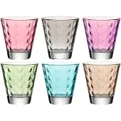 Leonardo Wasserglas Optic Multi 220 ml (6er-Set)