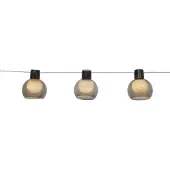 Star Trading Smoky, Leichte Dekorationskette, Transparent, Ambiente, IP44, 10 Glühbirne(n), LED