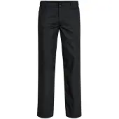 Greiff Herren Hose mit seitlichem Gummibund Schwarz 54