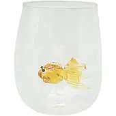 Winkee - Drinking Glasses - Handmade Glasses Goldfish