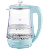 Maestro MR-052-BLUE Elektrischer Glaswasserkocher. Blau, 1,7 l