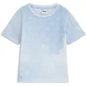 BOSS Kids-T-Shirt mit Double-B-Monogrammen und Wolken-Print Grösse 138