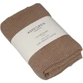 Husar Küchentuch Gestrickt, Farbe:bronze