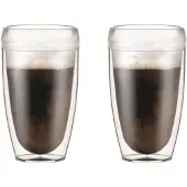 Bodum Tumbler Pavina Outdoor Transparent 450 ml (Set von 2 Stück)