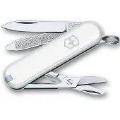 Victorinox Taschenmesser Classic SD Falling Snow - weiß