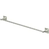 Lenz Badetuchhalter »VENT«, Nickel-matt, Montageart: Kleben oder Bohren - silberfarben