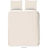 Hip Mako Satin Bettwäsche 2 teilig Bettbezug 140 x 220 cm Kopfkissenbezug 60 x 70 cm Uni duvet cover