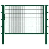 GAH Alberts Alberts 647698 Einzeltor Flexo mit Zubehör, grün, Breite 200 cm, Höhe 140 cm