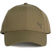 Puma Baseball Cap "ESS METAL CAT BB CAP" klassisches 6-Panel-Design, gebogener Schirm, mit Metall-Pin