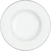 Villeroy & Boch Suppenteller "Suppenteller Anmut Platinum No.1 ø 24,8 cm weiß"