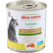 Almo Nature HFC Natural Huhn mit Lachs Katzen-Nassfutter (280 g)