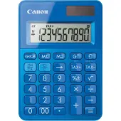 Canon LS-100K, Desktop, Einfacher Taschenrechner, 10 Ziffern, 1 Zeilen, Batterie/Solar, Blau