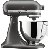 KitchenAid 5KSM95PSESZ, 4,3 l, Grau, Leiter, 220 RPM, Schlagen, Mixen, 1,143 m