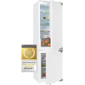 Exquisit Einbau-Kühl-Gefrierkombination EKGC270-70-NF-F-010E | Einbaugerät | Festtürmontage | 246 l Nutzinhalt | Weiß