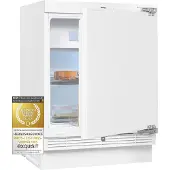 Exquisit Unterbau-Kühlschrank UKS130-4-FE-010D | 121 l Nutzinhalt | Weiß