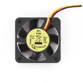 Gembird D40BM-12A, Ventilator, 4 cm, 30 dB, Schwarz