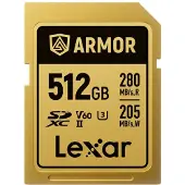 Lexar ARMOR GOLD Serie 512GB SDXC UHS-II V60