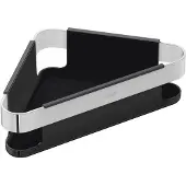 COSMIC Start Eck-Duschkorb WJB269A0050001 215 x 220 x 80 mm, chrom/schwarz