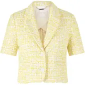 Rich & royal Short Sleeved Boucle Blazer Summer Kiss Größe: 40 | Blazer Outlet | Damen