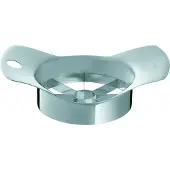 Rösle Obstschneider RÖSLE, silber (edelstahlfarben), L:15,8cm Ø:9,2cm, Edelstahl 18/10, Küchenschneider, Obstschneider, Apfel- und Birnenteile, hochwertige Klingen, mit Schutzdeckel