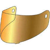 Apex MT300 Visier, iridium gold, Einheitsgröße