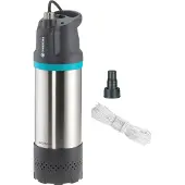 Gardena 6100/5 inox, Grau, Edelstahl, Türkis, Edelstahl, 23 m, 6100 l/h, 17 m, 47 m