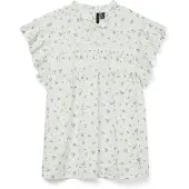 Vero Moda Bluse Trine 10301205 Weiß Standard Fit