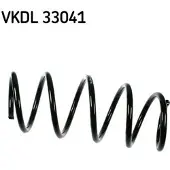 Skf Fahrwerksfeder VKDL 33041 für Opel Corsa D