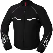 IXS Hexalon-ST Wasserdichte Schwarz Weiß Motorrad Textiljacke Größe 3XL