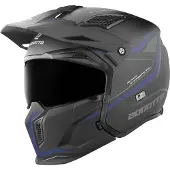 Bogotto Radic WN-ST 22.06 Schwarz Blau Jethelm Größe S