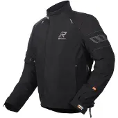 Rukka R-EX 2.0 Schwarz Wasserdichte Motorrad Textiljacke Größe 52