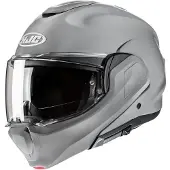 HJC F100 Solid Grau Klapphelm Größe M
