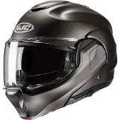 HJC F100 Solid Semi Flat Titan Klapphelm Größe 2XL