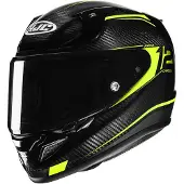 HJC RPHA 12 Carbon Keres Schwarz Gelb Integralhelm Größe L