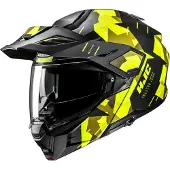 HJC i80 Roki Schwarz Gelb Adventure Helm Größe L