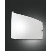 FABAS LUCE Wandleuchte Moa E27 230x145mm Weiß