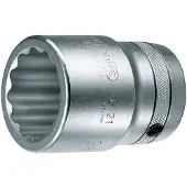 Gedore D 21 2AF Steckschlüsseleinsatz 1" 12-kant 2"