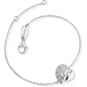 Engelsrufer Damen-Armband 925er Silber Zirkonia Engelsrufer Silber