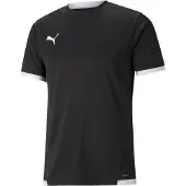 Puma Teamliga Trikot Kurzarm Herren - Schwarz / Weiß