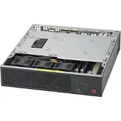Supermicro CSE-101F, Rack, Server, Schwarz, Mini-ITX, USA - UL listed, FCC Canada - CUL listed Germany - TUV Certified Europe/CE Mark EN 60950/IEC..., 2.5"