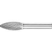 PFERD Hartmetall Hochleistungsfrässtift TOUGH Flamme B Ø 12x30mm Schaft-Ø 8 mm schlagfest