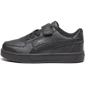 Puma Junge Caven 2.0 Klettverschluss Turnschuhe Schwarz/Dark Grey