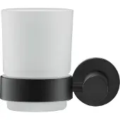 Duravit D-Code Zahnputzbecher, wandhängend, links