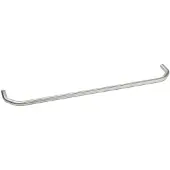 Koh-I-Noor TRATTO gebürsteter Edelstahl, Handtuchhalter, 7104S, gebürsteter Edelstahl 7104S