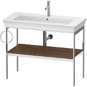 Duravit WT4544L7777 Metallkonsole bodenst. White Tulip