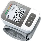 Sanitas Handgelenk-Blutdruckmessgerät, vollautomatische Blutdruck- und Pulsmessung 1 St