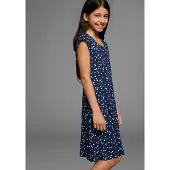Kangaroos Jerseykleid ", Skaterkleid aus Viskose" für Sommer und Party, kniefrei, modisch, aus Viskose und Elasthan