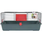 Zolux Classic 80 grey/red - käfig für nagetiere