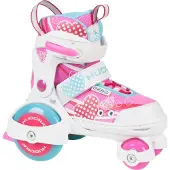 Hudora My First Quad Girl, Kinder, Weiblich, Mehrfarben, Muster, Nylon, 82A